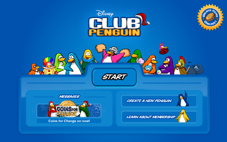 Next, chose a colour you may want your penguin. (This can be changed once 